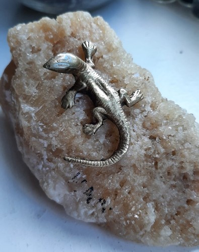 Bronze animalier lezard - animalier, gecko