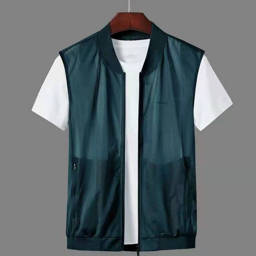 Hommes maille gilet fermeture - gilet,