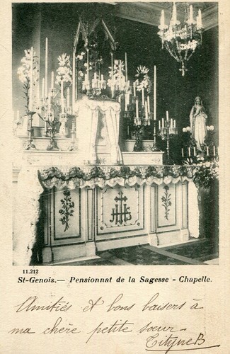 Carte belgique saint - saint, genois