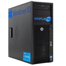 HP Z220 Poste de Travail I5 32gb 2tb Windows 10 Pro Dvd-Rw Rs232 PC Fi Recyclée