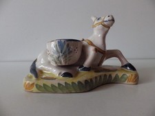 ANCIENNE SALIERE POIVRIERE SALERON céramique de Quimper henriot