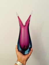 Vase XL En Verre De Murano