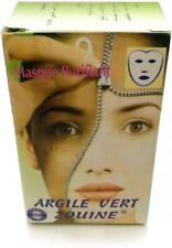 Poudre d'Argile Verte 25g,  Masque Naturel Purifiant pr Peau Grasse et Sensible