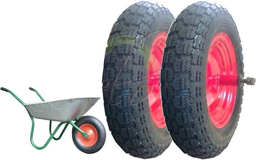 Roues brouette 50 8 - 2, 3.50-8