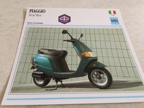 Carte moto piaggio scooter - carte, 50