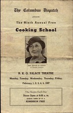 Vintage program brochure