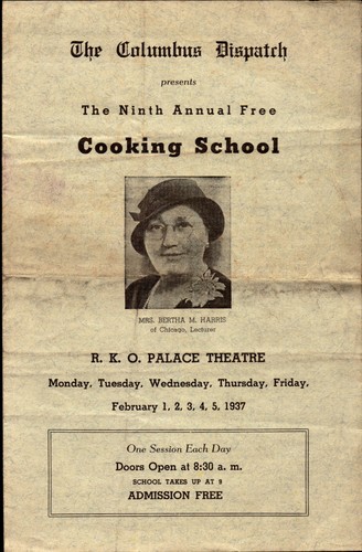 Vintage program brochure