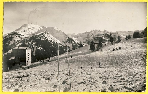 Cpsm vue rare morzine - cpsm,