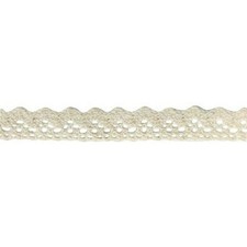 Ruban - Dentelle - Crème -