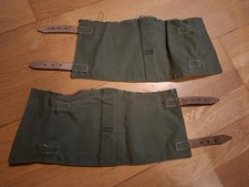 Allemand WW2 guêtres WH Landser