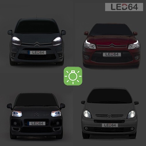 Ampoules led blanc - 2, à