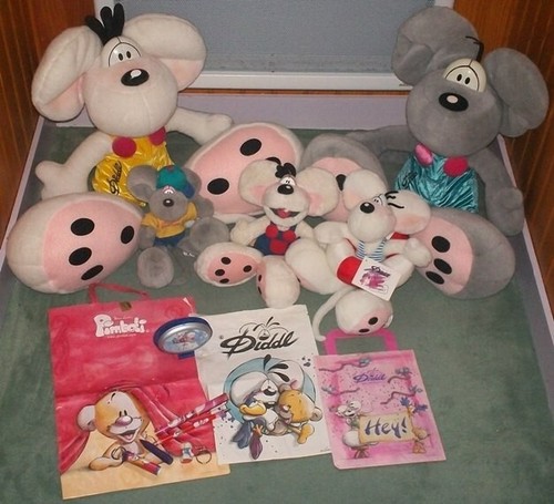 Lot peluches diddl - lot,