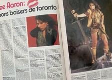 LEE AARON , 2 full pages press