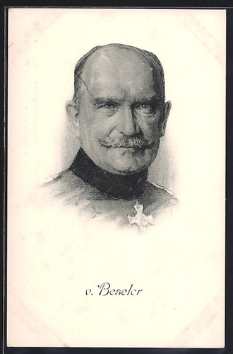 Chef armée beseler en - l'armée, de