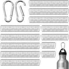300 Pcs 2" Carabiner Bulk