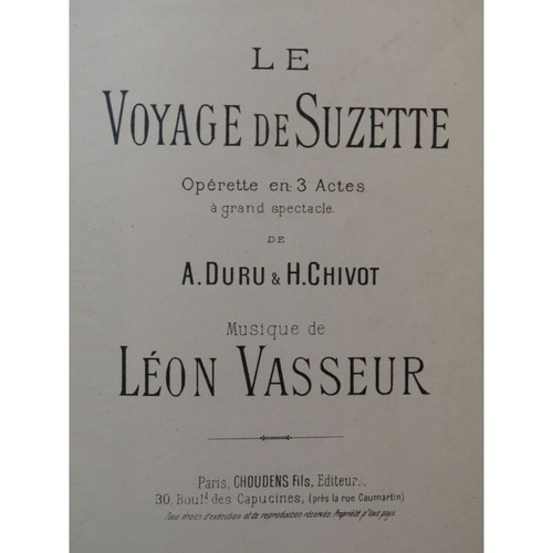 Vasseur léon voyage - le,