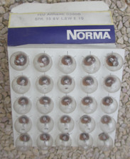 Lot de 25 ampoules NORMA 6V