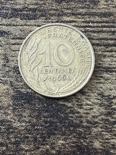 1966 france centimes - france,