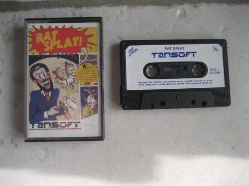 Jeu oric atmos ratsplat - jeu,