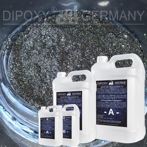 Résine époxy effet pigment - effet,