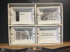 4 petits cendriers HÔTEL