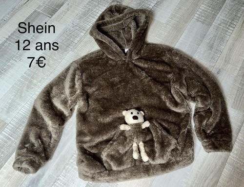 Sweat polaire ours accroché - polaire,