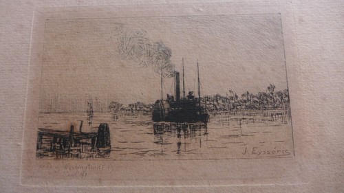 Gravure ancienne 1897 de - gravure,
