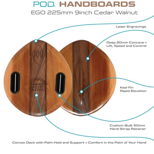 Wood pod handboards - pod,