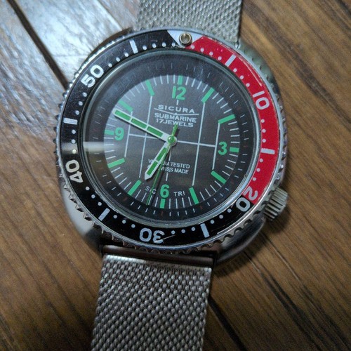 Montre sicura submarine - montre, à