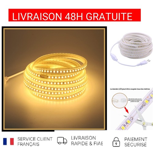 Bande led blanc chaud 3000k - led,
