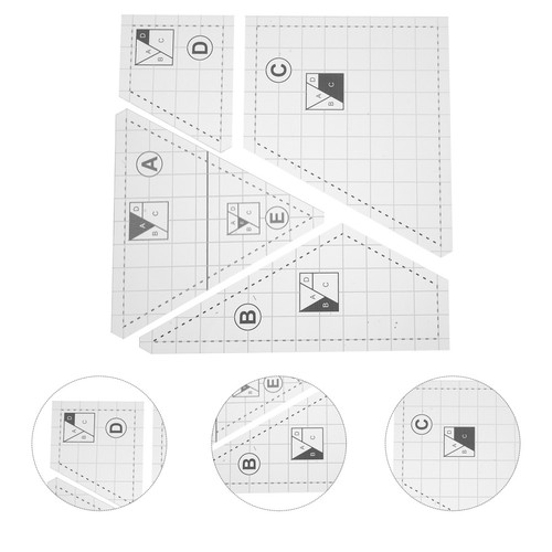Gabarit patchwork set - gabarit,