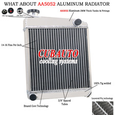 2 Rangées Radiateur Pour