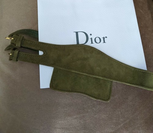 Ceinture kaki dior - kaki, dior 