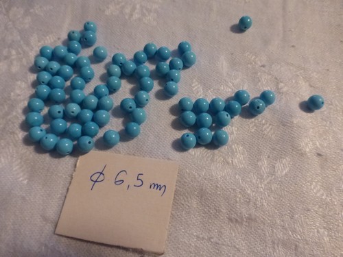 Lot perles anciennes - lot, semi