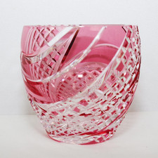 Verre à saké en cristal de