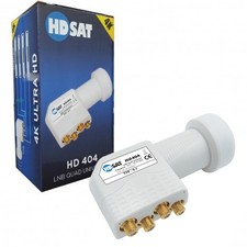 HDSAT HD404 LNB Quad Full HD