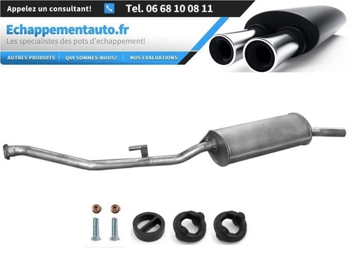 échappement kit bmw e30 316i - kit,