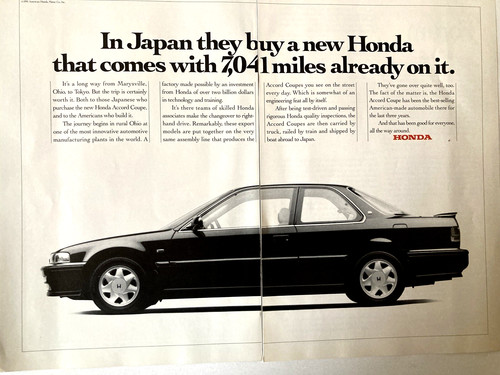 1992 honda accord two page - honda,