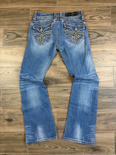 Jean rock revival bootcut - jean, bleu