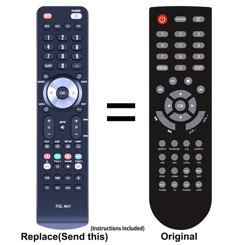 New replacement remote control - replacement,