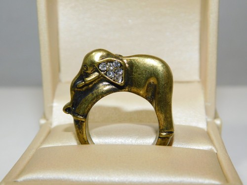 Bague avec rhinestones - bague, en