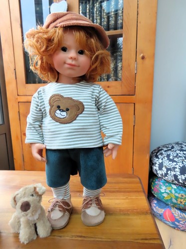 Tenue pour poupée wichtel - poupée,