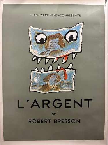 Argent affiche originale - l’argent, /