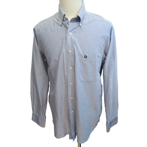 Chemise chaps oxford bleu - chaps,