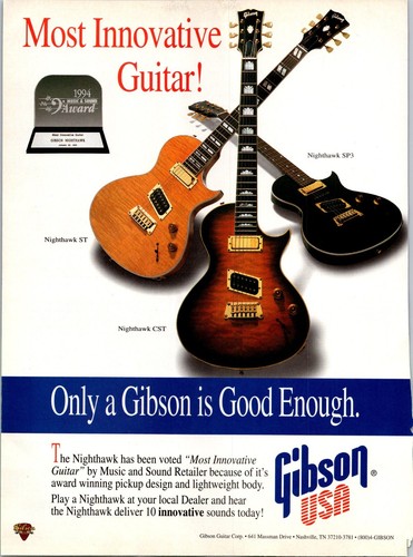 Vintage 1994 gibson guitars - vintage,