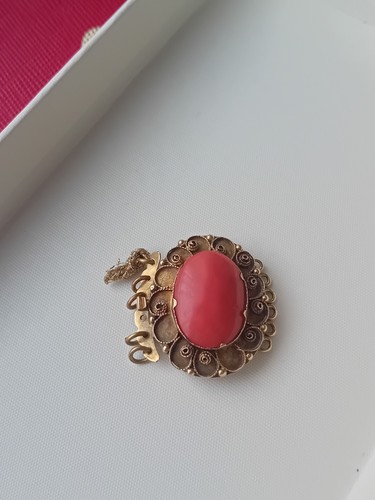 Fermoir joaillerie médaillon