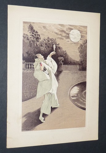 Menu chromo 1929 champagne - menu,