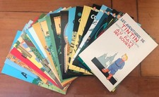 Tintin - Lot 23 cartes Hergé Moulinsart