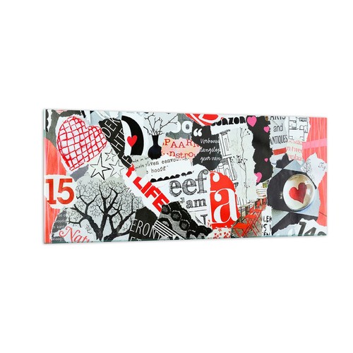 Impression sur verre 100x40cm - impression,