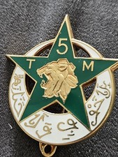 insigne militaire Pucelle 5°